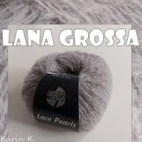 3 Knäuel 75 Gramm Lace Pearls von Lana Grossa Lavendel Mauve 25 Gramm/ LL 137 m Farbe 012 Partie 257801 Bild 2