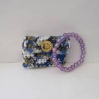 Perlenarmband violett - auch im Geschenkset Bild 4