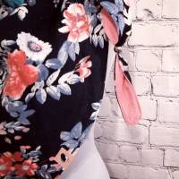 Damen XL Dreieckstuch aus Musselin - Lovely Flower Bild 2
