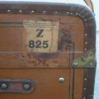 Original Berliner Koffer - um 1915 - jetzt als Couchtisch - von außen restauriert - Bild 6