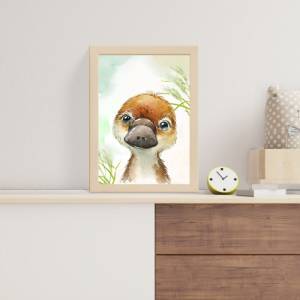 6er Poster-Set Australischer Baby Tiere und Pandabären | A4 Format | ohne Rahmen | CreativeRobin Bild 9