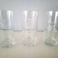 Trinkglas/Wasserglas 0,2 l mit Wunschgravur Bild 2