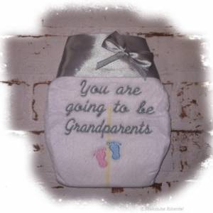 Windel You are going to be Grandparents Bild 1