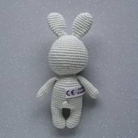 Häkeltier Amigurumi Häkelhase Hase Mini bunt aus Baumwolle Handarbeit tolles Geschenk für Kinder Bild 6