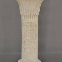 Säule Mäander Style Beistelltisch Handbemalt Marmoriert Dekosäule 90cm Griechische Antik Säule Barock Blumenständer Bild 3
