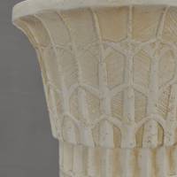 Säule Mäander Style Beistelltisch Handbemalt Marmoriert Dekosäule 90cm Griechische Antik Säule Barock Blumenständer Bild 4