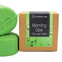 Naturseife "Morning Dew" | frisch, grüner Duft, leicht blumig, Bambus, Amber und Holznoten Bild 3