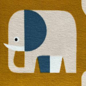 Jersey Elefanten senfgelb Bild 3