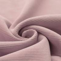 Waffelstrick Jersey / Waffeljersey / Waffelstoff, 100% Baumwolle, nude rosa Bild 1