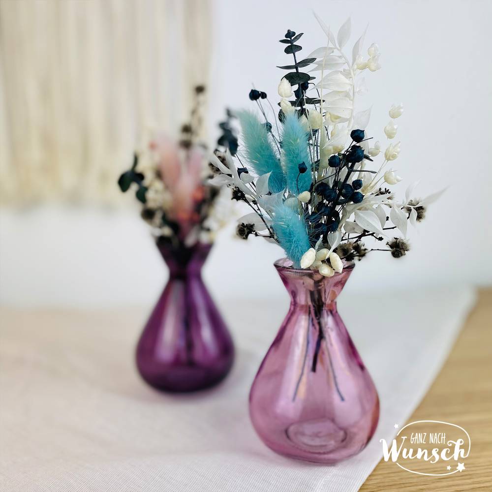 Mini Blumen | Boho Trockblumenstrauß | Trockenblumen | kleiner Blumenstrauß | Blumenmädchen | Muttertag | Boho Hochzeit Bild 1