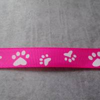 Pfoten Hund Katze Tier 15 mm  Borte Ripsband verschiedene Farben Bild 4