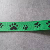 Pfoten Hund Katze Tier 15 mm  Borte Ripsband verschiedene Farben Bild 7