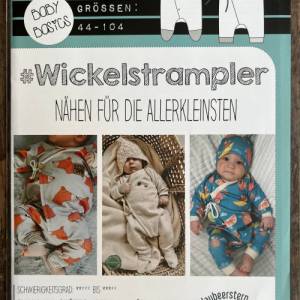 Papier-Schnittmuster Wickelstrampler, Gr. 44-104 Bild 1