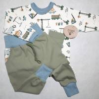 Babykleidung, Babyset 2-teilig, Kinderkleidung, Pumphose, Sweatshirt, Größe 92 Bild 1
