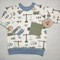 Babykleidung, Babyset 2-teilig, Kinderkleidung, Pumphose, Sweatshirt, Größe 92 Bild 4
