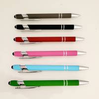 Kugelschreiber mit Gummigriff mit Gravur *verschiedene Farben möglich* Bild 2