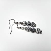 Ohrringe aus Jasper Perlen selbstgemacht Schmuckstück Unikat Bild 1