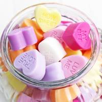 Geschenkset "Sweets for my Sweet" | Mitbringsel aus süssen Gästeseifen in Herz Form Bild 3