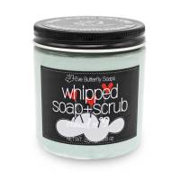 Whipped Soap+Scrub "Cloud Nr. 9" - Cremeseife | Dusch Peeling, Zucker Peeling, Duft nach Rose, Jasmin & Lilie Bild 1