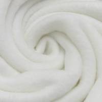 Polar Fleece Antipilling UNI Einfarbig weiß (1m/8,-€) Bild 1