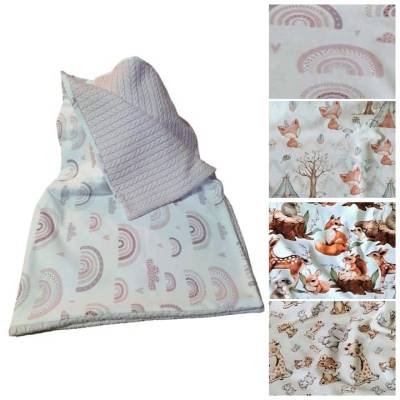Babydecke Kuscheldecke Kinderwagendecke