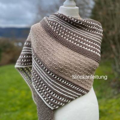 Strickanleitung Lizas Tuch Dodici Punti