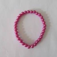 Perlenarmband pink - auch im Geschenkset Bild 2