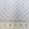 Popeline Baumwolle Punkte/Dots  2mm  weiß/flieder Oeko-Tex Standard 100(1m/8,-€) Bild 3