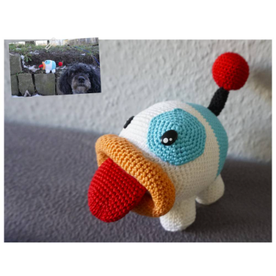 Häkelanleitung: Hund Schnuffel