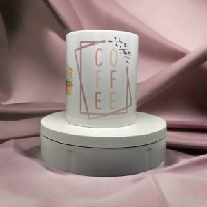Cupcake Becher Personalisierte Kaffeebecher Keramikbecher Teetasse Tasse Bild 1