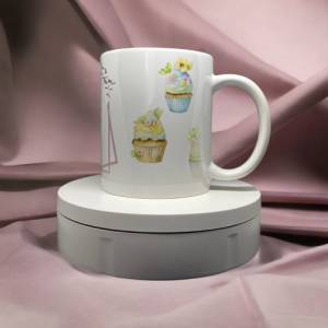 Cupcake Becher Personalisierte Kaffeebecher Keramikbecher Teetasse Tasse Bild 3