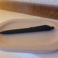 Kleines Shabby - Tablett in greige mit Kerzenglas Bild 2
