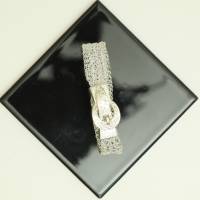 Silber-Damen-Armband mit magnetischem Gürtelverschluss Bild 5