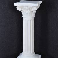 Säule Mäander Style Beistelltisch Handbemalt Marmoriert Dekosäule 60cm Griechische Antik Säule Barock Blumenständer Bild 2