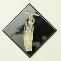 Silber-Damen-Armband mit raffiniertem, gehämmertem Verschluss - bcd manufaktur Bild 8