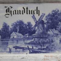 seltene alte Holland Fliese Trockentücher Bild 6