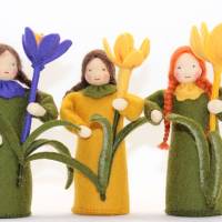 Krokus - Blumenmädchen - Jahreszeitentisch Bild 1