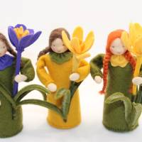 Krokus - Blumenmädchen - Jahreszeitentisch Bild 2