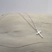 Silberkreuz "Franzi" mit Kette, Kreuz aus Silber, Geschenk zur Kommunion, Konfirmation, Firmung Bild 4