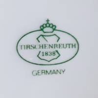 Vintage Sammeltasse Krone mit "TIRSCHENREUTH 1839" Mokkatasse + Untertasse, Espressogedeck, Mokkagedeck Bild 9