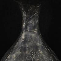 Mäander Blumenvase Barockstil Antik Handbemalt Antikvase Barockvase Retro Vintage Style Medusa Blumenkübel Bild 3