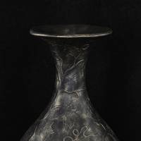 Mäander Blumenvase Barockstil Antik Handbemalt Antikvase Barockvase Retro Vintage Style Medusa Blumenkübel Bild 4