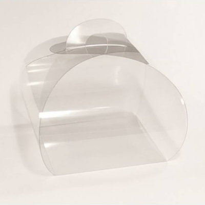 Tortina Transparent 9 cm - 10 Stück