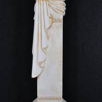 Säule Mäander Style Beistelltisch Handbemalt Marmoriert Dekosäule 80cm Griechische Antik Säule Barock Blumenständer Bild 6