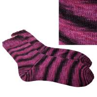 "Pink Fashion", Wollelfe Merino Deluxe, handgefärbte Socken- und Tuchwolle, 4fädig, 100 g Knäuel Bild 3