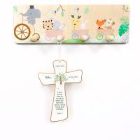 Taufgeschenk für Mädchen und Junge - Kinderkreuz - personalisierte Geschenke zur Taufe, Kommunion, Geburt, Lebensbaum Bild 10