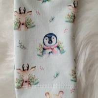 Paperbag Hose mit Schleife, Baby, Kinderhose, Pinguine, Rehe, Bärchen Bild 6