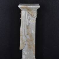 Säule Mäander Style Beistelltisch Handbemalt Marmoriert Dekosäule 80cm Griechische Antik Säule Barock Blumenständer Bild 2