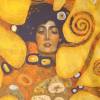 ♕ Jersey Panel Gustv Klimt Jugendstil Stenzo Digital 200x150 cm Lebensbaum ♕ Bild 4