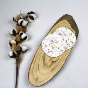 Wiederverwendbare Stilleinlagen aus Baumwolle Musselin Hütchenform, Stillpads Zerowaste, waschbare Stillhelfer umweltfre Bild 7